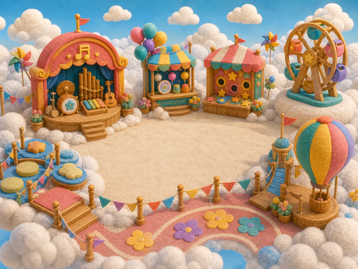 Cloud Carnival world