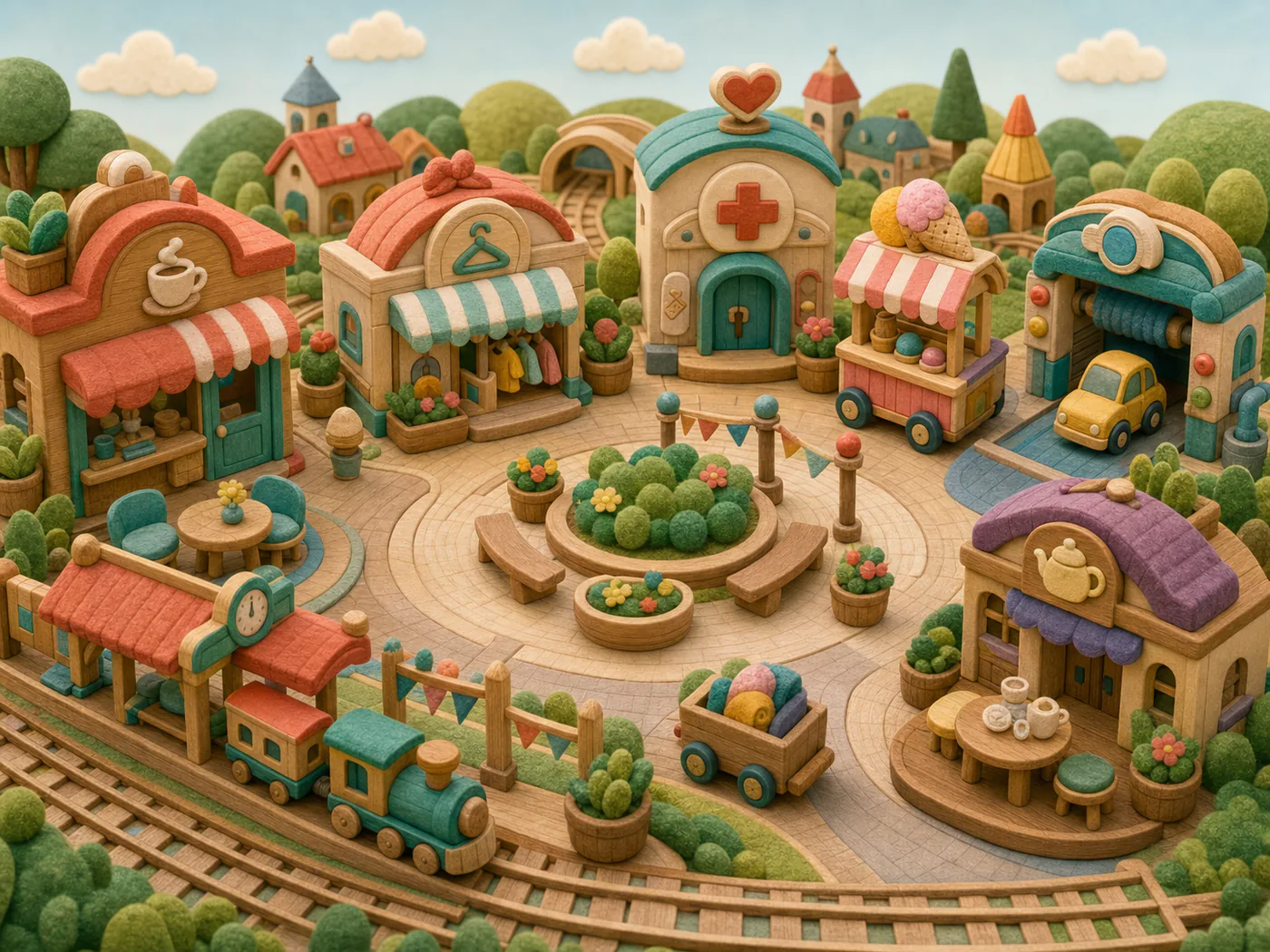 Toybox Town world